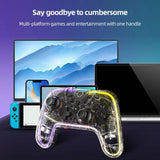 Aolion Nintendo Switch Spillkontroll Klar RGB