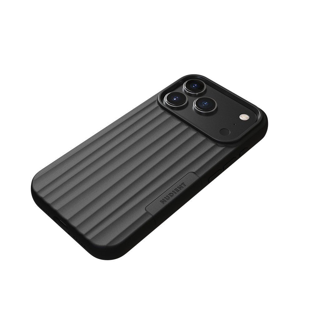 Nudient iPhone 17 Pro/iPhone 18 Pro Deksel Bold Case MagSafe Charcoal Black
