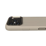 Nudient iPhone 17 Pro/iPhone 18 Pro Deksel Bold Case MagSafe Linen Beige