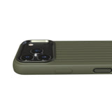 Nudient iPhone 17 Pro/iPhone 18 Pro Deksel Bold Case MagSafe Olive Green