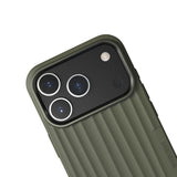 Nudient iPhone 17 Pro/iPhone 18 Pro Deksel Bold Case MagSafe Olive Green