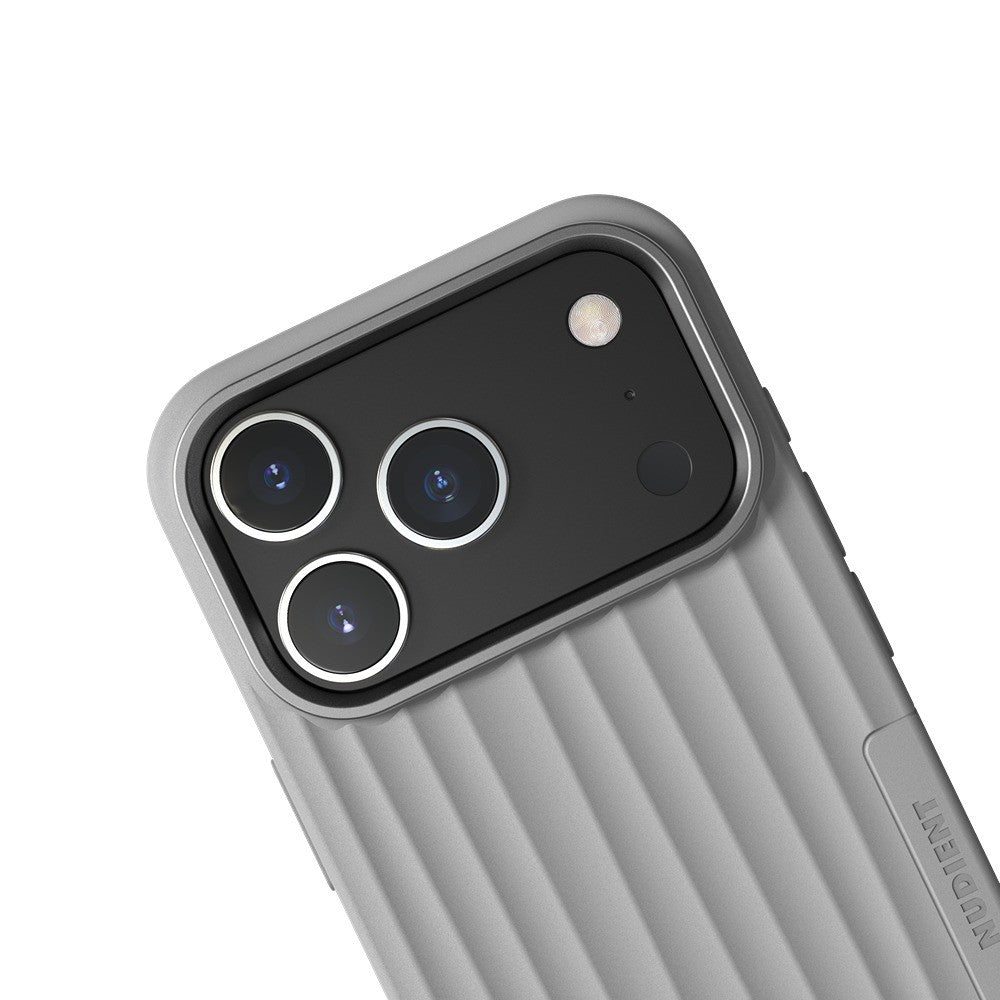 Nudient iPhone 17 Pro/iPhone 18 Pro Deksel Bold Case MagSafe Urban Grey