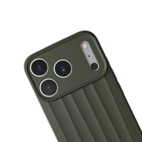 Nudient iPhone 17 Pro/iPhone 18 Pro Deksel Slice Case MagSafe Pine Green