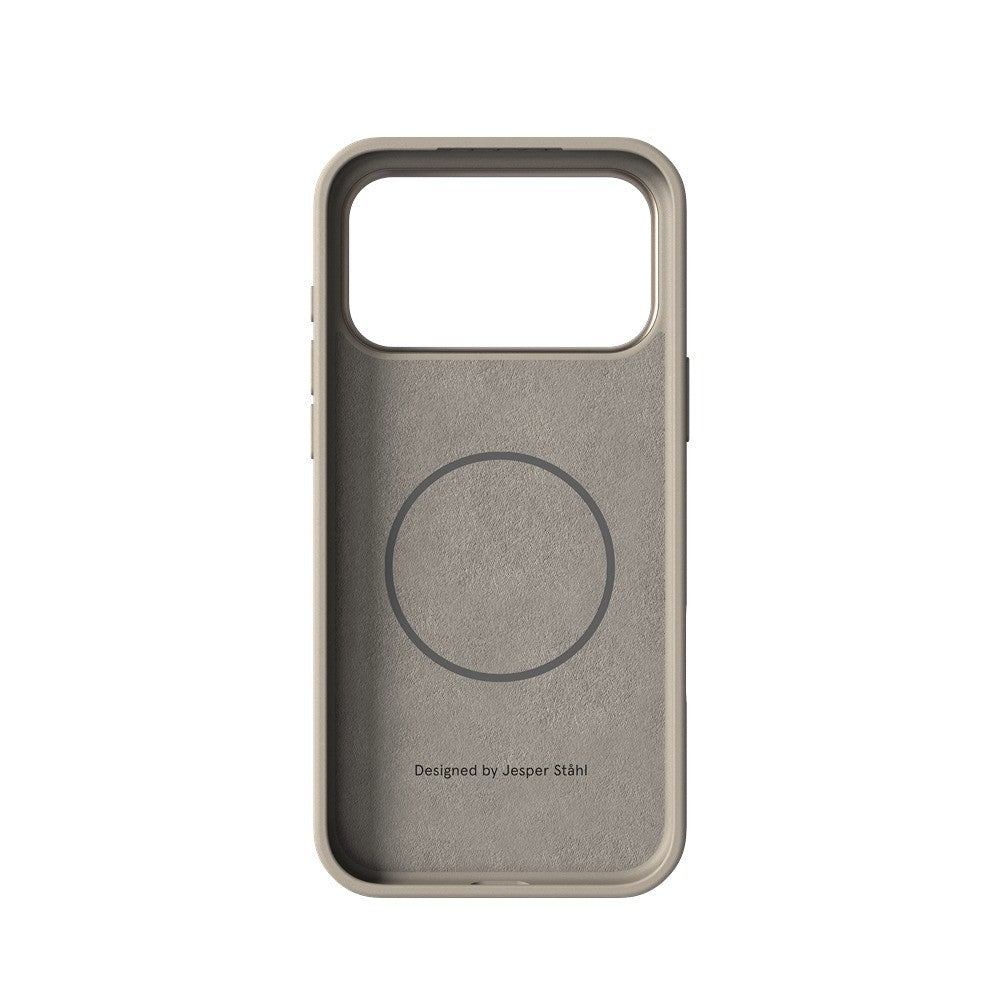 Nudient iPhone 17 Pro Max/iPhone 18 Pro Max Deksel Bold Case MagSafe Linen Beige