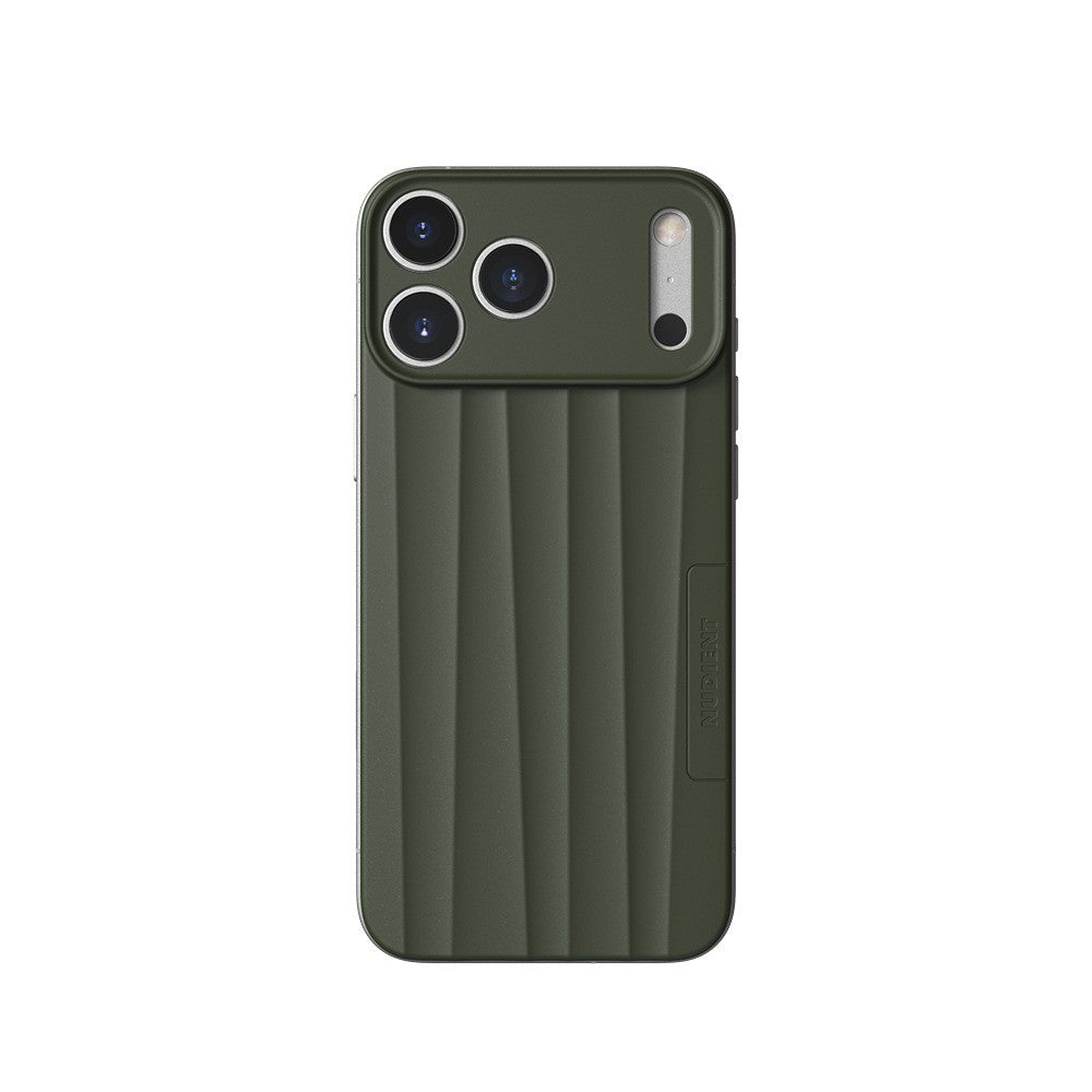 Nudient iPhone 17 Pro Max/iPhone 18 Pro Max Deksel Slice Case MagSafe Pine Green