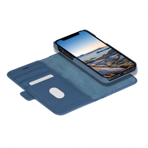 dbramante1928 iPhone 13 Mini Etui New York Avtakbart Deksel Ultra Marine Blue