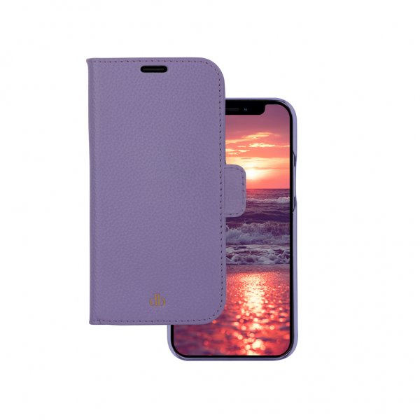 dbramante1928 iPhone 13 Pro Etui New York Avtakbart Deksel Daybreak Purple