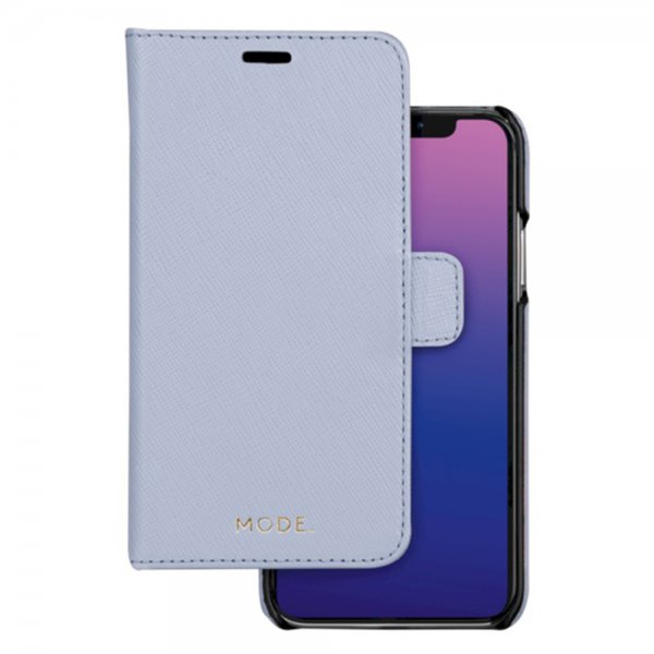 dbramante1928 iPhone Xr Etui New York Löstagbart Deksel Morning Blue