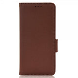 OnePlus 10 Pro Etui Litchi Brun