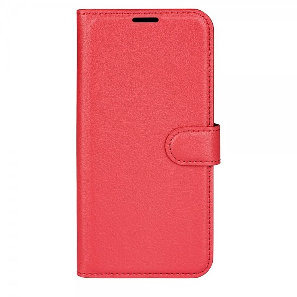 OnePlus 11 Etui Litchi Rød