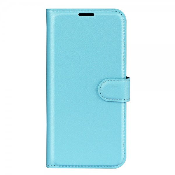 OnePlus 12 Etui Litchi Blå