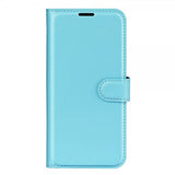 OnePlus 12 Etui Litchi Blå