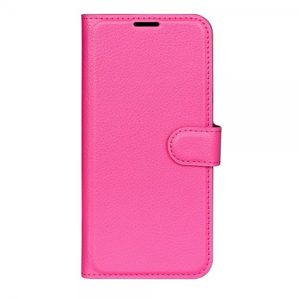 OnePlus 12 Etui Litchi Magenta