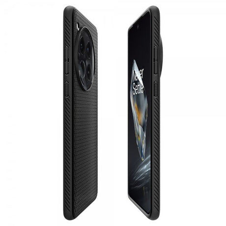 Spigen OnePlus 12 Deksel Liquid Air Matte Black