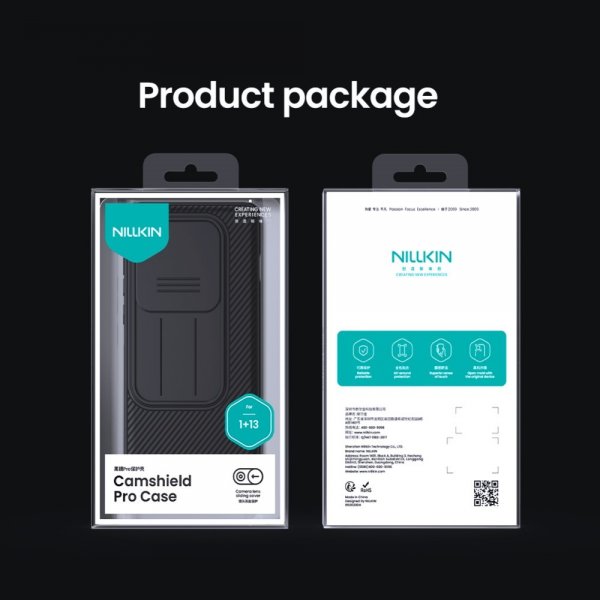 Nillkin OnePlus 13 Deksel CamShield Pro Svart