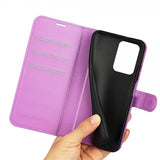 OnePlus Nord 2T Etui Litchi Lilla