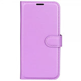 OnePlus Nord 2T Etui Litchi Lilla