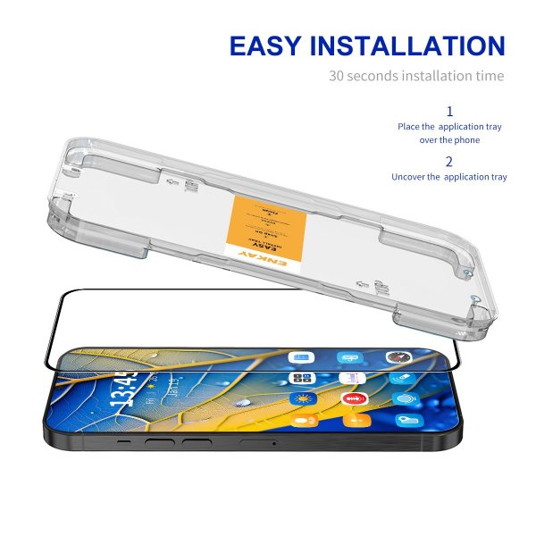 ENKAY OnePlus Nord 4 Skjermbeskytter Monteringsramme Easy Install