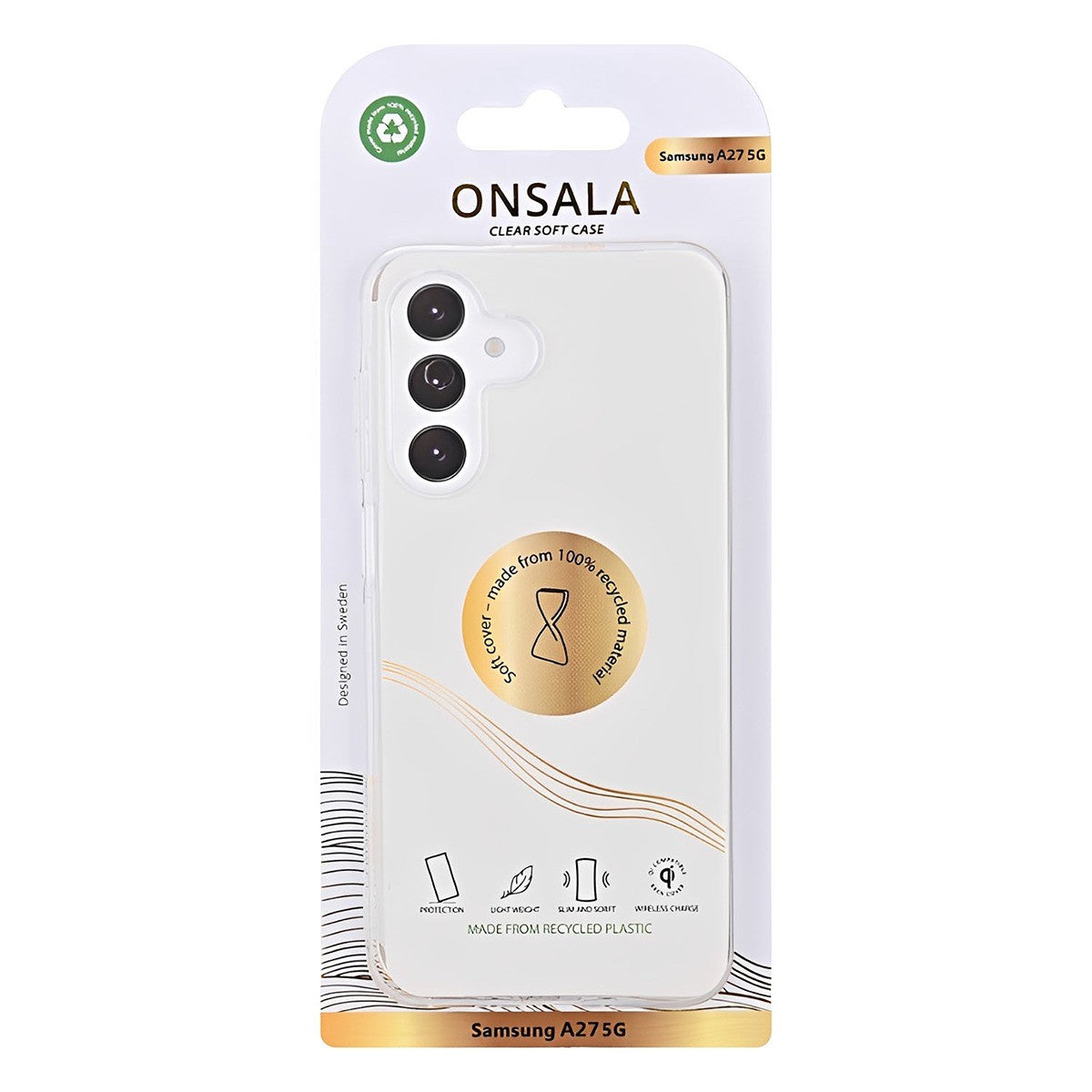 Onsala Samsung Galaxy A27 Deksel Gjenvinnet TPU Klar