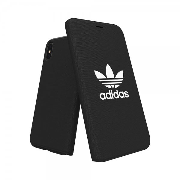 Adidas iPhone X/Xs Etui OR Booklet Case ADICOLOR SS18 Svart