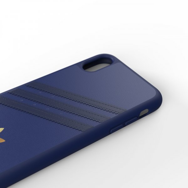Adidas iPhone Xs Max Deksel OR 3-Stripes Snap Case FW18 MörkBlå