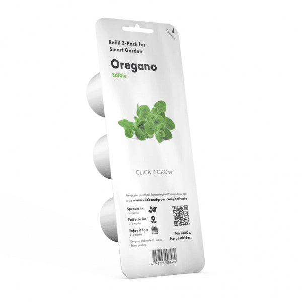 Click and Grow Smart Garden Refill 3-pakk - Oregano