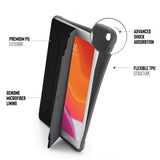 Pipetto iPad 10.2 (gen 7/8/9) Etui Origami Shield Marineblå