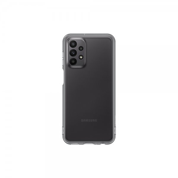 Samsung Original Galaxy A23 5G Deksel Soft Clear Cover Svart