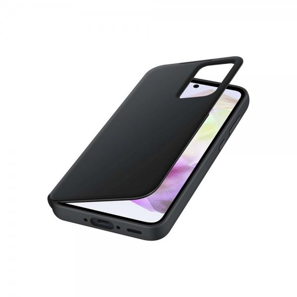 Samsung Original Galaxy A35 Etui Smart View Wallet Case Svart