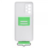 Samsung Original Galaxy A53 5G Deksel Silicone Cover with Strap Hvit