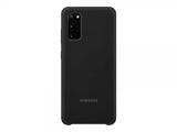 Samsung Original Galaxy S20 Deksel Silikoni Cover Svart