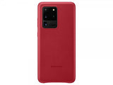 Samsung Original Galaxy S20 Ultra Deksel Leather Cover Rød