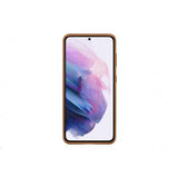Samsung Original Galaxy S21 Deksel Leather Cover Brun