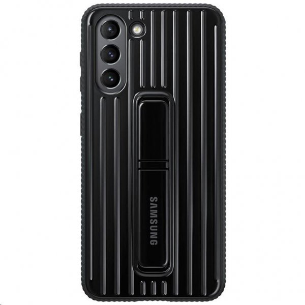 Samsung Original Galaxy S21 Deksel Protective Standing Cover Svart