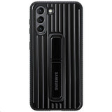 Samsung Original Galaxy S21 Deksel Protective Standing Cover Svart