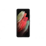Samsung Original Galaxy S21 Ultra Deksel Leather Cover Svart