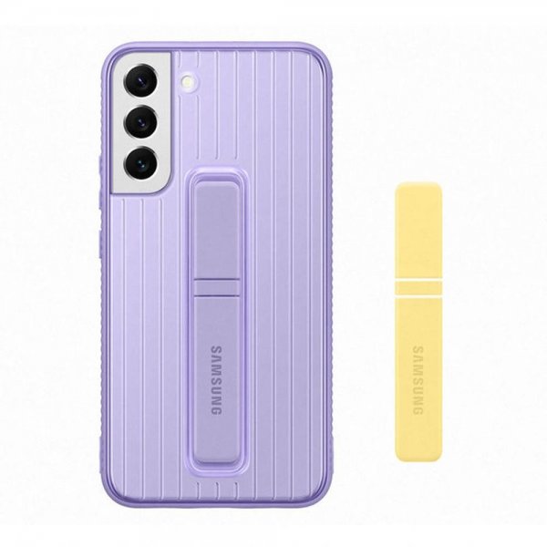 Samsung Original Galaxy S22 Plus Deksel Protective Standing Cover Lavender