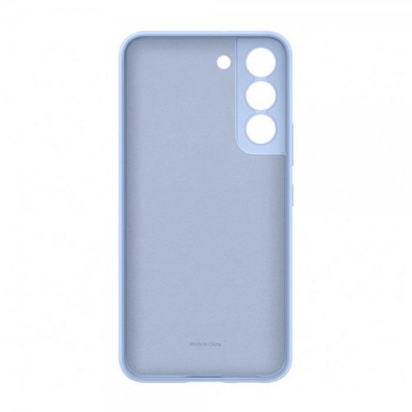 Samsung Original Galaxy S22 Plus Deksel Silicone Cover Sky Blue