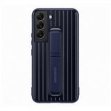 Samsung Original Galaxy S22 Deksel Protective Standing Cover Navy