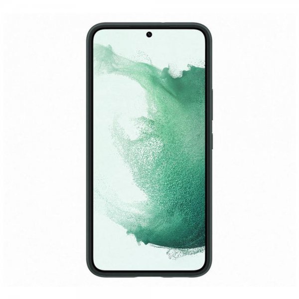 Samsung Original Galaxy S22 Deksel Silicone Cover Dark Green