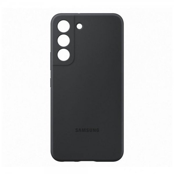 Samsung Original Galaxy S22 Deksel Silicone Cover Svart
