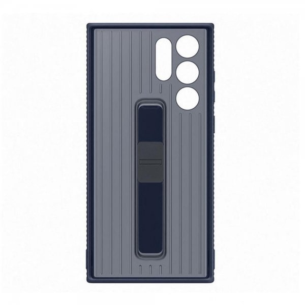 Samsung Original Galaxy S22 Ultra Deksel Protective Standing Cover Navy