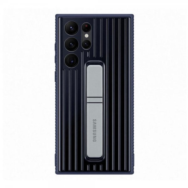 Samsung Original Galaxy S22 Ultra Deksel Protective Standing Cover Navy