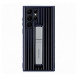 Samsung Original Galaxy S22 Ultra Deksel Protective Standing Cover Navy
