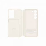 Samsung Original Galaxy S23 Plus Etui Smart View Wallet Case Cream