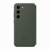 Samsung Original Galaxy S23 Plus Etui Smart View Wallet Case Khaki