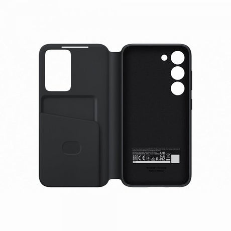 Samsung Original Galaxy S23 Plus Etui Smart View Wallet Case Svart