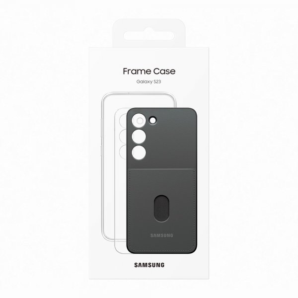 Samsung Original Galaxy S23 Deksel Frame Case Svart