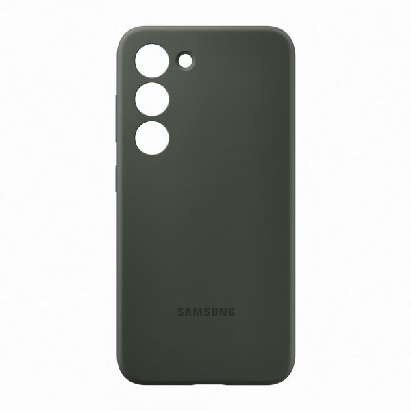 Samsung Original Galaxy S23 Deksel Silicone Case Khaki