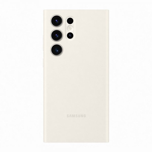 Samsung Original Galaxy S23 Ultra Etui Smart View Wallet Case Cream